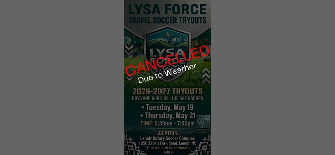 CANCELLED: Force Tryouts