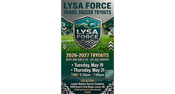 LYSA Force Travel Soccer Tryouts 2026 2027